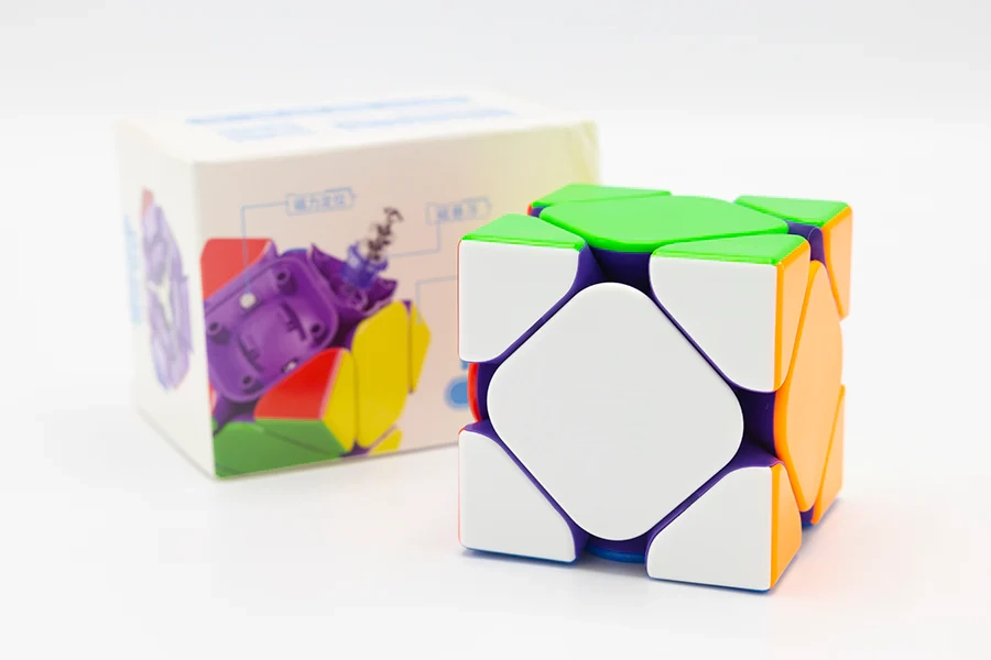 Mainan Anak Rubik Skewb Cube MoYu untuk Kreativitas Anak